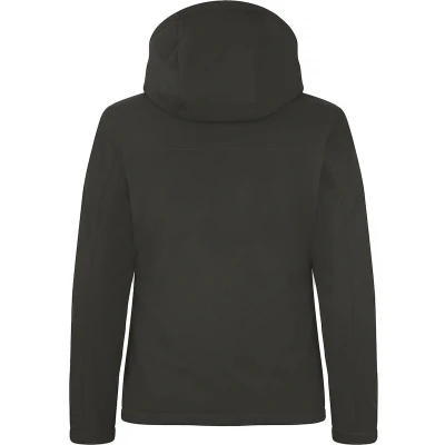 Afbeelding van Clique Padded Hoody Softshell Women 020953 Donkergrijs