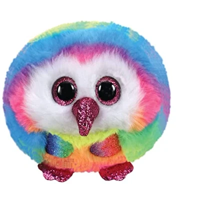 Afbeelding van TY Teeny Puffies Owen Owl 10 cm