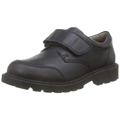 Afbeelding van Geox J Shaylax Klittenbandschoenen voor kinderen, Maat: 31, Navy Leer/ synthetisch