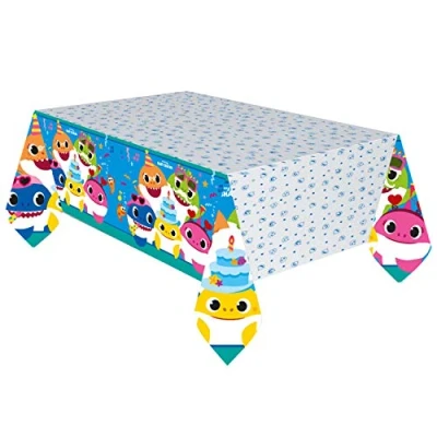 Image de Nappe Baby Shark 120 x 180 cm à l&#039;unité.