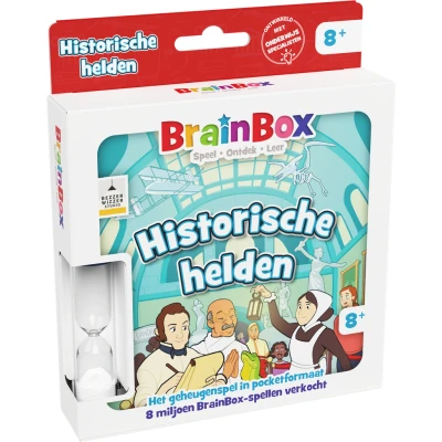 Afbeelding van Brainbox Pocket: Historische helden (NL)