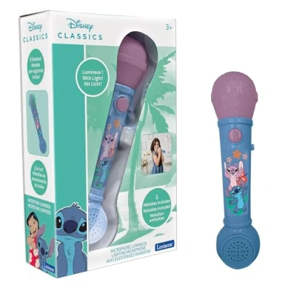 Afbeelding van Lichtmicrofoon met melodieën en geluidseffecten Stitch