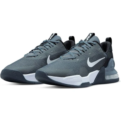 Afbeelding van Nike Performance AIR MAX Alpha Trainer 5 Trainingsschoen, Heren, Maat: 41, smoke grey/white/dark grey/dark grey Textiel/ synthetisch