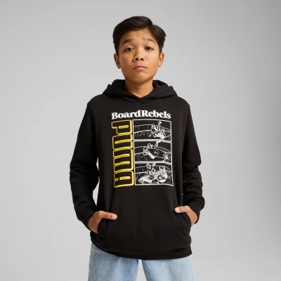Afbeelding van Mid 90s hoodie voor Heren, Zwart, Maat 13 14Y PUMA