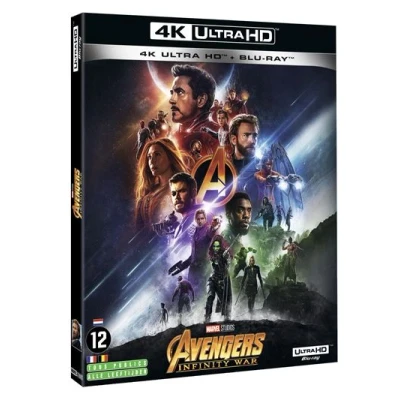 Image de Disney Movies Avengers: Infinity War 4k Blu ray