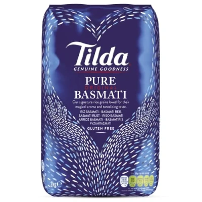 Image de Tilda Pure Original Basmati Riz 2 kg (L&#039;emballage peut varier)