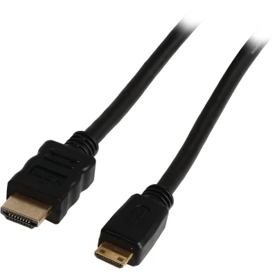 Afbeelding van S Impuls Mini HDMI kabel versie 1.4 (4K 30Hz) / zwart 1,5 meter