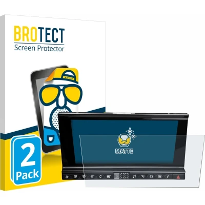 Afbeelding van BROTECT Screenprotector voor DS 7 Crossback Infotainmentsystem Folie Beschermfolie matte (2 Stuks)
