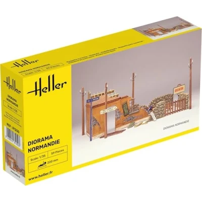 Afbeelding van 1:35 Heller 81250 Diorama Normandie Plastic Modelbouwpakket