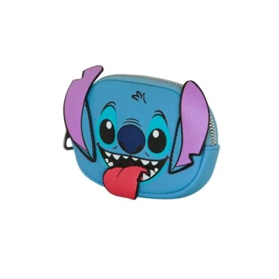 Afbeelding van Karactermania Disney Lilo en Stitch Tong Pil Portemonnee Geldbeugel gebroken Blauw