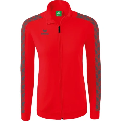 Afbeelding van Essential Team Tracktop jack dames rood/slate grey / 36