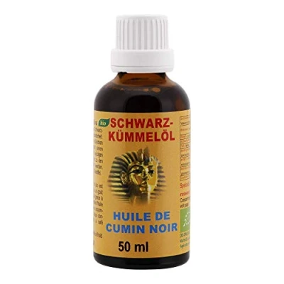 Afbeelding van Bio Zwarte komijnolie Nigella Sativa uit Egypte, 50 ml