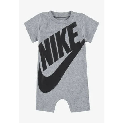 Afbeelding van Nike Sportswear Futura Romper BABY Jumpsuit voor kinderen, Maat: 50/56, Grey heather/black