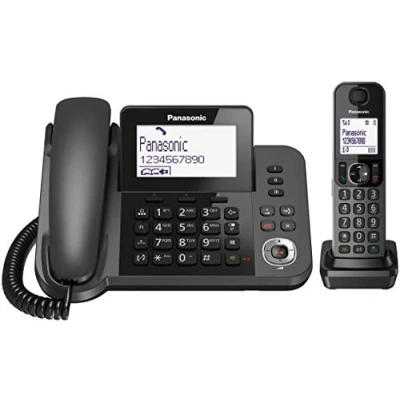 Afbeelding van Panasonic KX TGF320E telefoon DECT Nummerherkenning Zwart