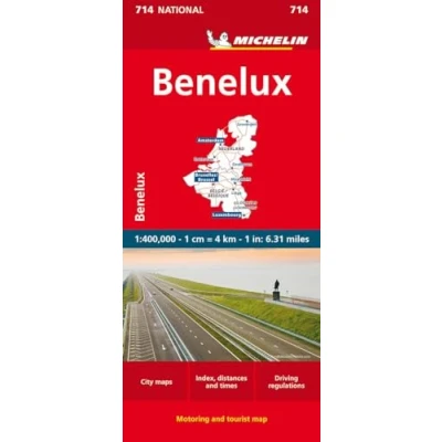 Afbeelding van Benelux Michelin National Map 714