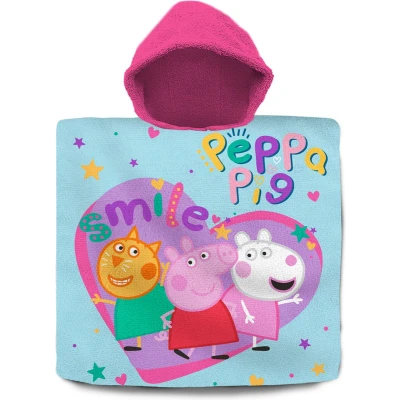 Afbeelding van Peppa Pig Bad Poncho 60X120 Cm