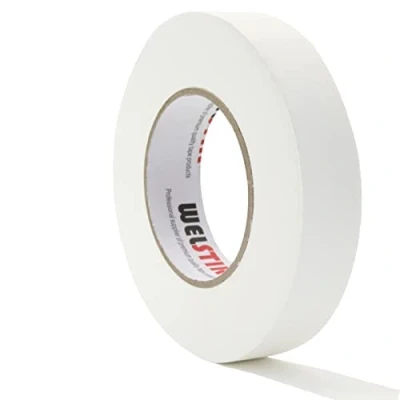 Afbeelding van WELSTIK Gaff fijne tape 25 mm x 30,2 m, mat wit