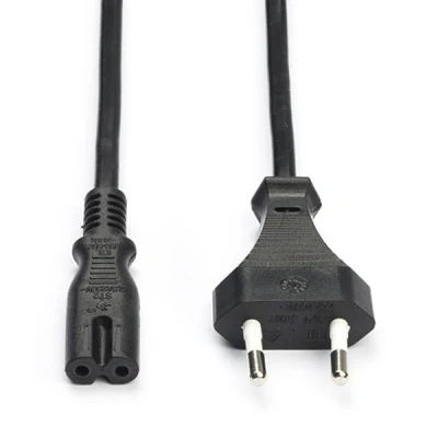 Image de Nedis Câble d&#039;alimentation Europlug (M) droit pour IEC 60320 C7 3 m noir