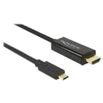 Afbeelding van Delock Thunderbolt 3 USB Type C HDMI (Type A) (1 m, HDMI, C), Videokabel