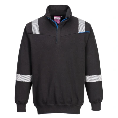 Afbeelding van WX3 Vlamwerend Sweatshirt maat L, Black