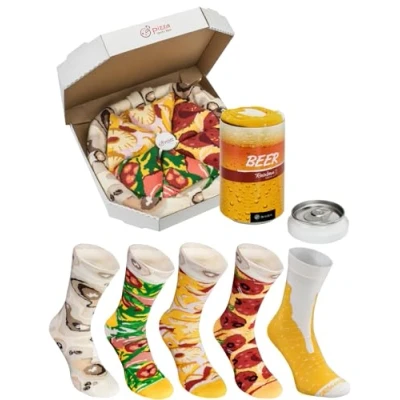 Afbeelding van Rainbow Socks 5 paar sokken voor dames en heren, Meerkleurig
