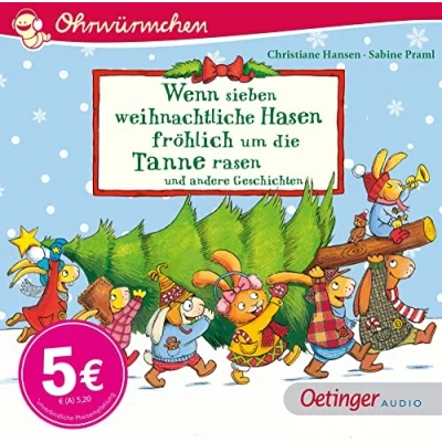 Afbeelding van Wenn sieben weihnachtliche Hasen fröhlich um die Tanne rasen und andere Geschichten
