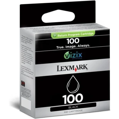 Afbeelding van Lexmark 014N0820B Zwart inktcartridge