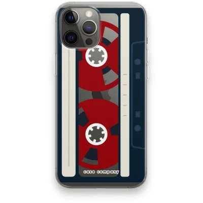 Afbeelding van Case Company® hoesje geschikt voor iPhone 12 Pro Max Here&#039;s your tape Soft Cover Telefoonhoesje Bescherming aan alle Kanten en Schermrand