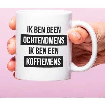 Afbeelding van Mok Ik Ben Geen Ochtendmens