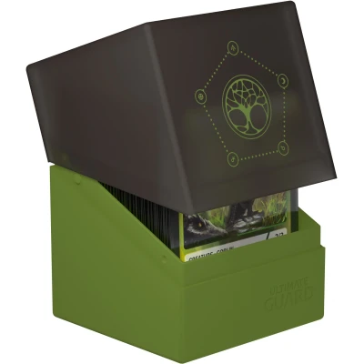 Afbeelding van Ultimate Guard Exclusieve Boulder Druidic Secrets 100+, Deck Case voor 100 TCG kaarten met dubbele huls, Arbor, veilige en duurzame opslag verzamelkaartspellen