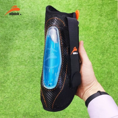Image de eQuick Protèges Tendons eVenting Pro Noir Front Poney