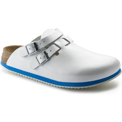 Afbeelding van Birkenstock Kay SL Werkklompen White Regular fit Wit Leer Maat 44
