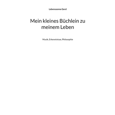 Afbeelding van Mein kleines Büchlein zu meinem Leben