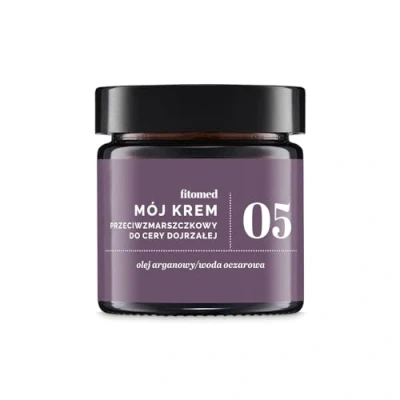 Afbeelding van My Cream No.5 argan anti rimpelcrème voor de droge en rijpere huid 55g