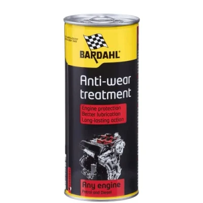 Afbeelding van Bardahl Automatisch olie additief, anti slijtagebehandeling, verbetert de motorprestaties door verbeterde mechanische efficiëntie, 400 ml