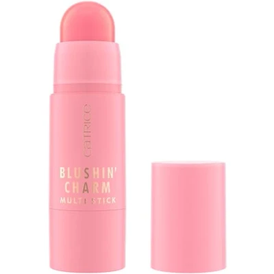 Afbeelding van Catrice Blushin&#039; Charm Multi Stick, rood nr. 040, roze, direct resultaat, natuurlijk, fris, veganistisch, zonder parabenen, microplasticdeeltjes, nanodeeltjes, per stuk verpakt (5,5 g)