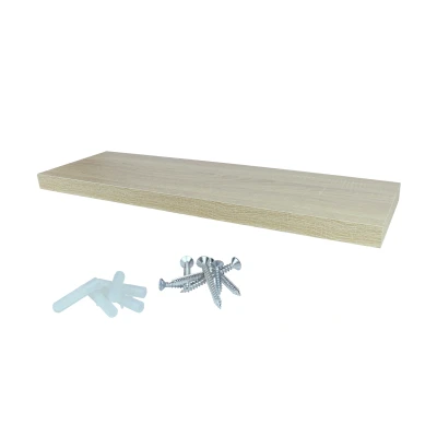Afbeelding van Wovar Zwevende Wandplank 80 x 24 cm Beuken Per Stuk