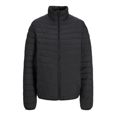 Afbeelding van Jack &amp; Jones Jjestate Packable Puffer Collar Winterjas, Heren, Maat: Small, Asphalt