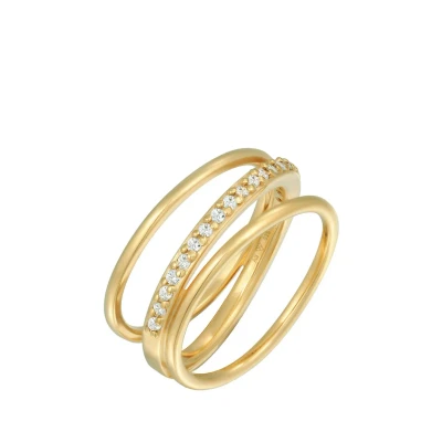 Afbeelding van Elli Wickel Ring, Dames, Maat: 54, Gold