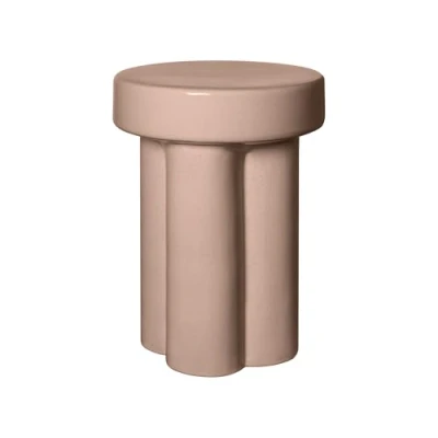Afbeelding van Blomus Toru bijzettafel / kruk H44cm D33cm fungi