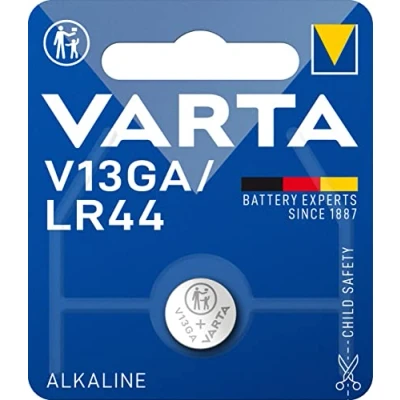 Afbeelding van Varta Knoopcel batterij LR44 High Energy Alkaline 1,5 Volt