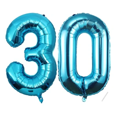 Afbeelding van Feestballonnen voor kinderen (blauw, 30)