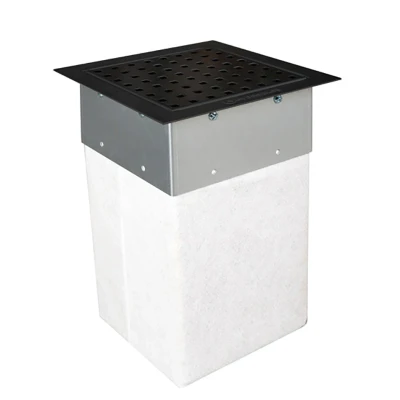Afbeelding van Infiltratie put rooster grafiet 25x25x35 cm prijs per stuk Gardenlux