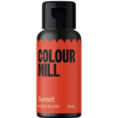 Afbeelding van Colour Mill Aqua Blend Voedingskleurstof Waterbasis Sunset 20 ml