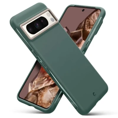 Afbeelding van Spigen Cyrill Ultra Color Google Pixel 8 Pro Hoesje Back Cover Groen