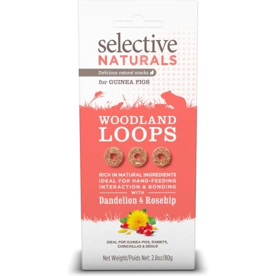 Afbeelding van Supreme Selective Naturals Woodland Loops Knaagdiersnack 80 g