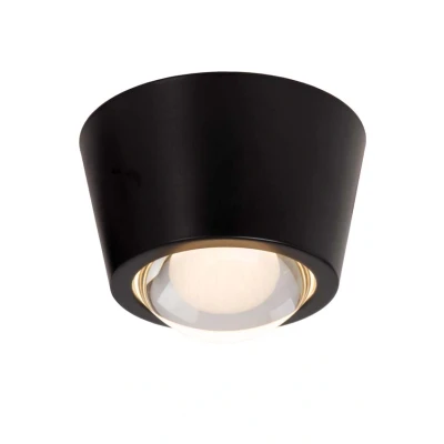 Afbeelding van Lucide RIGON Plafonnière Ø 9 cm LED 1x6W 3000K Zwart