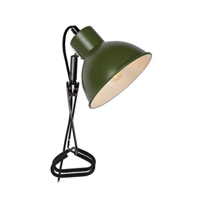 Afbeelding van Lucide 45987/01/33 klemlamp, staal, 40 W, groen