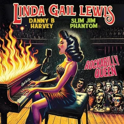 Afbeelding van Linda Gail Lewis Rockabilly Queen (LP)