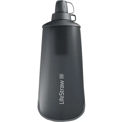 Image de LifeStraw Peak Series Collapsible Squeeze Bottle 1L Bouteille d&#039;eau